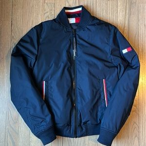 Tommy Hilfiger Men’s XS Navy Blue Bomber Jacket